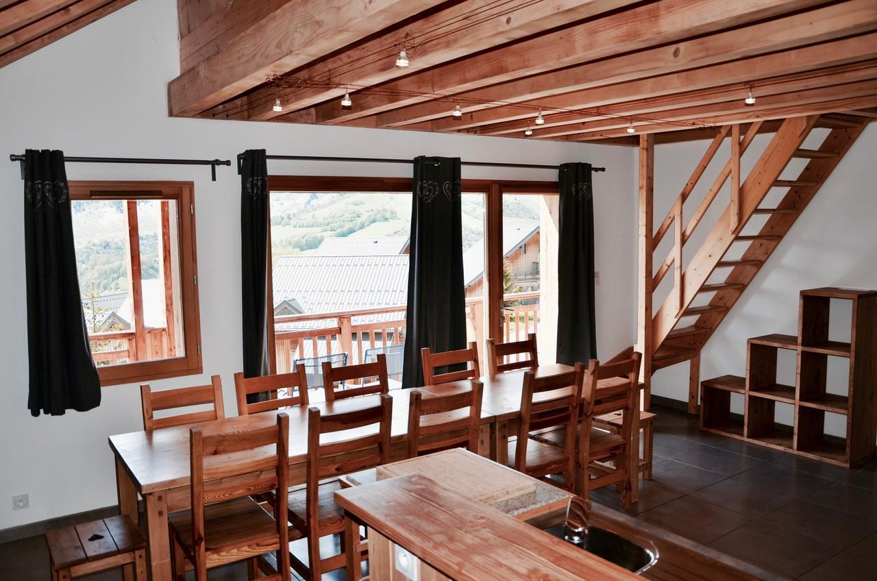 Chalet Arvina Aparthotel Saint-Jean-d'Arves Exterior foto