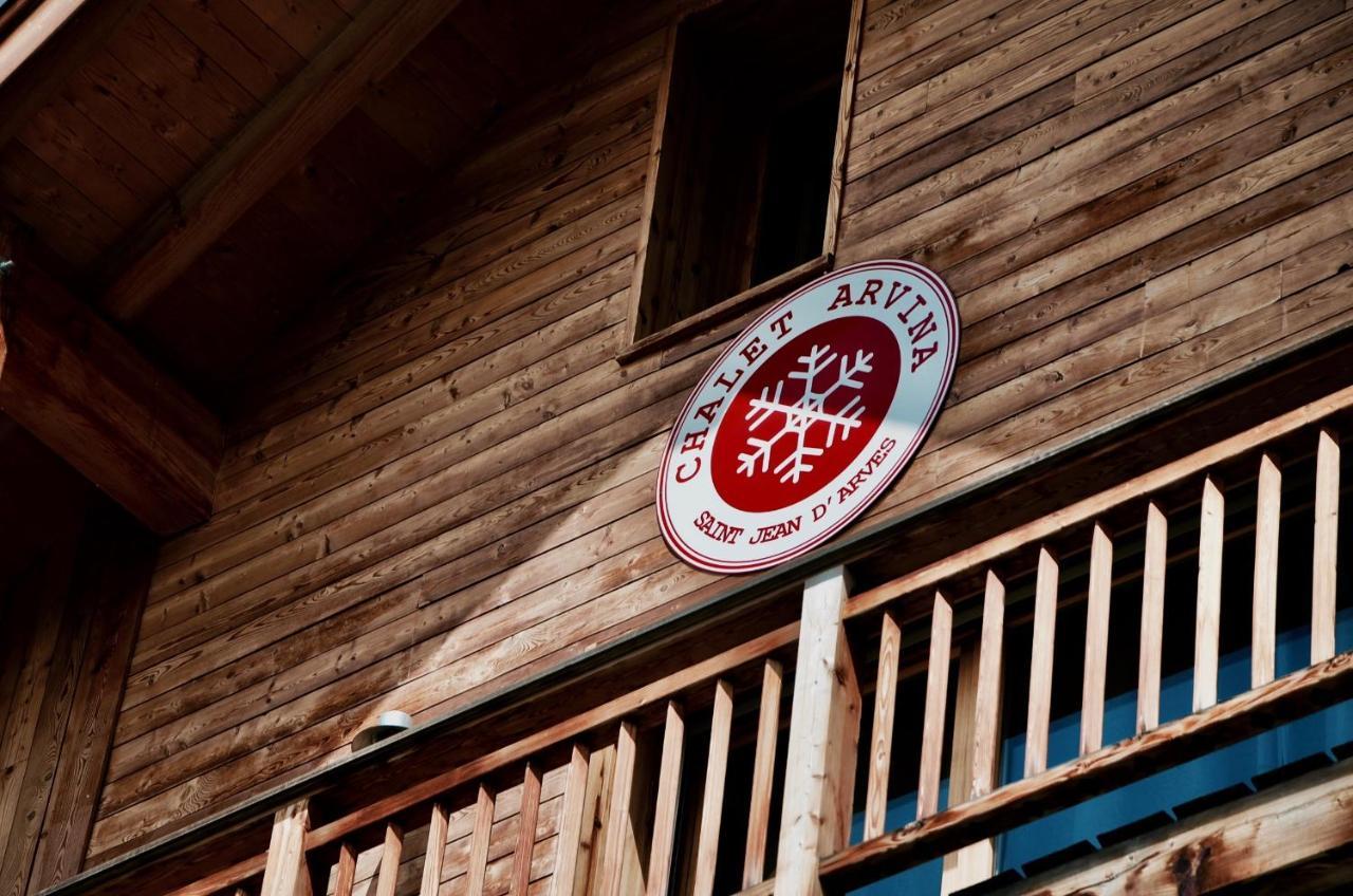 Chalet Arvina Aparthotel Saint-Jean-d'Arves Exterior foto