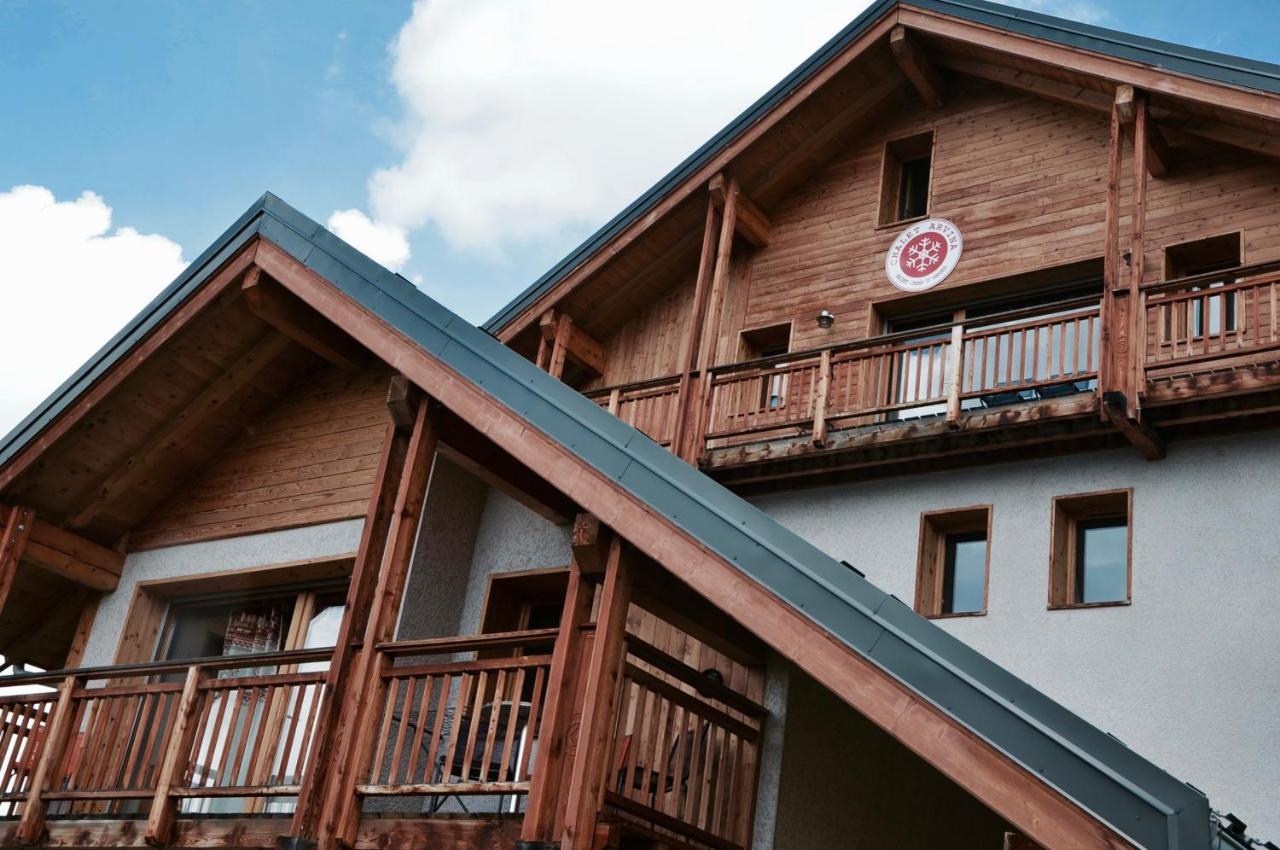 Chalet Arvina Aparthotel Saint-Jean-d'Arves Exterior foto